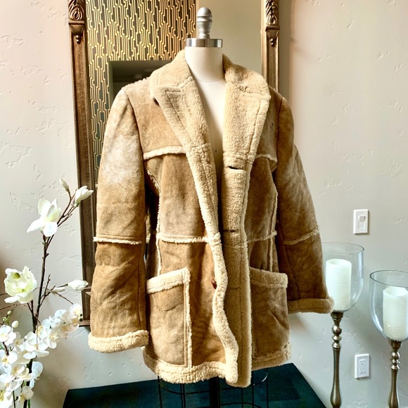 Napa Sheepskin Shearling Coat 